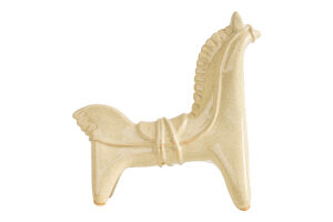 Скульптура Сырный конёк белый Майстерня кераміки Горно 1шт