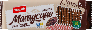 Печенье затяжное Мамино с какао Yarych м/у 155г
