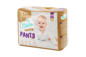 Підгузки-трусики Екстра Софт 3 Міді 6-11кг 34шт ДаДа
