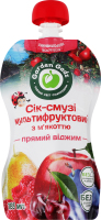 Сік-смузі прямий віджим з м'якоттю стерилізований мультифруктовий Garden Gadz д/п 185мл