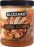 Мороженое 13% пломбир Соленая карамель Blizzard п/б 310г