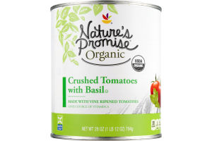 Nature's Promise Organic Crushed Tomatoes with Basil