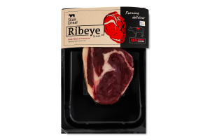 Стейк яловича корейка Рібай Smeat Skott охол лоток кг