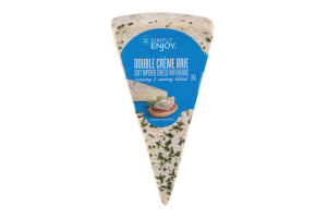 Simply Enjoy Double Creme Brie Soft Ripened Cheese with Herbs