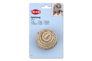 Іграшка д/собак М"яч сизаль 6,5см Тріксі