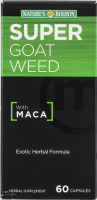 Nature's Bounty Super Goat Weed with MACA Herbal Supplement Capsules - 60 CT