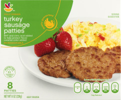 Ahold Turkey Sausage Patties - 8 CT