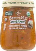 Beech-Nut Organic Macaroni Rings & Meat Sauce Stage 3