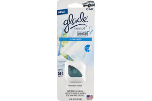 Glade Car Vent Oil Clean Linen
