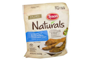 Tyson Naturals Lightly Breaded Chicken Breast Strips