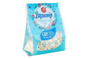 Сир кисломолочний 5% Гармонія м/у 300г
