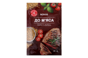 Приправа с томатами и пряностями К мясу Novus м/у 20г