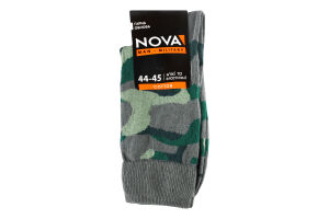 Шкарпетки чоловічі Nova Military зелений р.29-31