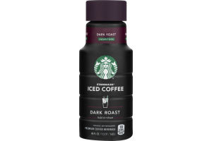 Starbucks Iced Coffee Dark Roast