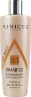 Шампунь для волосся відновлюючий з фітокератином Atricos Milano 300мл