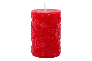 Свеча рубиновая №B*С07*10/1-3.0 Барокко Candy Light 1шт