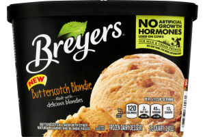 Breyers Frozen Dairy Dessert Butterscotch Blondie