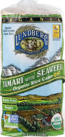 Lundberg Organic Rice Cakes Tamari with Seaweed