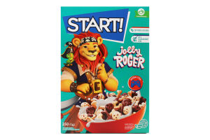 Завтраки сухие зерновые Jolly roger Start! к/у 250г