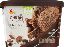 Ahold Churn Style Ice Cream Chocolate