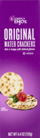 Simply Enjoy Water Cracker Original