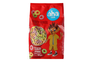 Сніданок сухий Aha Fruity Rings
