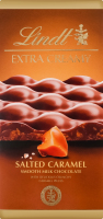Шоколад молочный с карамелью и морской солью Extra creamy Lindt к/у 80г