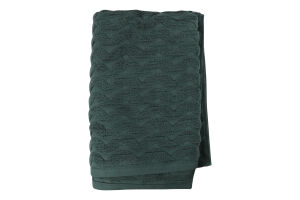Рушник зелений махровий жакард 100*150см 500г/м2 ГМ Текстайл