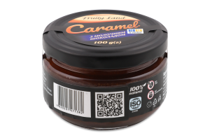 Карамель з молочним шоколадом 100г твіст/б Fruity Land