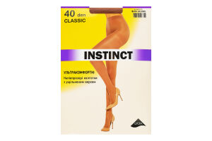 Колготки жіночі Instinct Classic 40den 6 natural