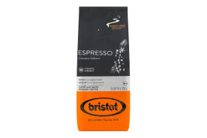 Кава Espresso мелена смажена 250г м/у Bristot