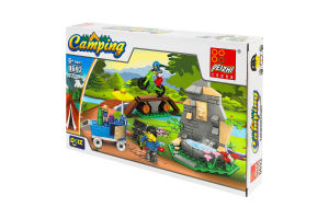 Конструктор для детей от 6лет №ZJM220329369 Джунгли Camping Peizhi 15008 172эл