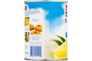 Dole Pineapple Slices in Heavy Syrup
