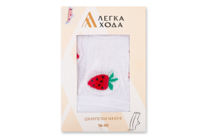 Носки женские Легка хода №5652 23-25 белый