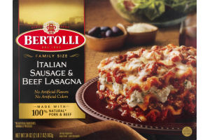 Bertolli Italian Sausage & Beef Lasagna
