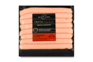 Сосиски вареные Премиум Смачні справи в/с кг