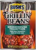 BUSH'S BEST Grillin' Beans Smokehouse Tradition