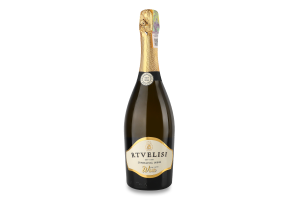 Вино игристое 0.75л 10.5% белое полусладкое Rtvelisi бут