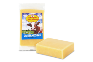 Сыр 50% твердый Сметанковый Новгород-Сіверський кг