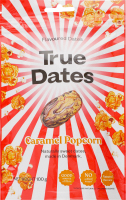 Фініки True Dates шматоч попкорну-смак карамелі