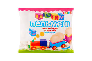 Пельмени замороженные с мясом индейки и кролика Ма-ню-ням Laska м/у 600г