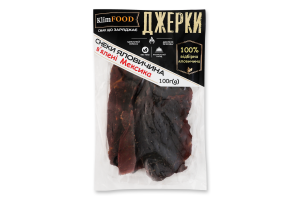 Снеки из говядины вяленые Мексика Джерки KlimFood м/у 100г