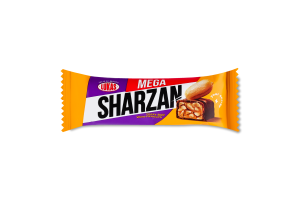 Конфеты глазированные кондитерской глазурью с корпусом ирисоподобным Mega sharzan Lukas м/у 40г