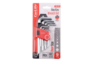 Набір ключів Г-подібних з шароподібним накінечником 1,5-10мм 9шт CR-V КарЛайф