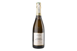 Вино ігристе Maison Castel "Crémant de Bordeaux" (біле, брют, Франція) 0,75 л