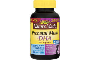 Nature Made Prenatal Multi + DHA - 90 CT