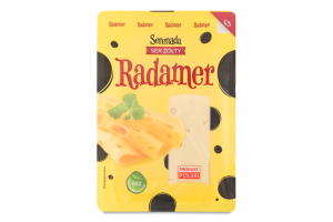 Сыр твердый нарезка Radamer Serenada лоток 135г