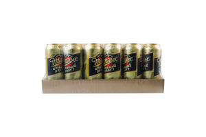 Пиво 480мл 4.7% світле пастеризоване Genuine Draft Miller з/б