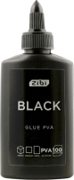 Клей ПВА Black з ковпачком-дозатором 100мл ZiBi