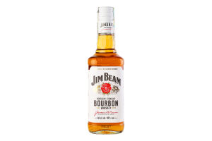 Віскі 0.5л 40% Bourbon White Jim Beam пл